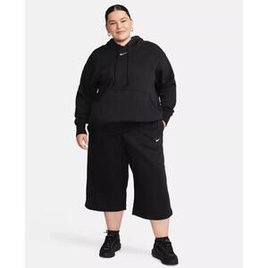 Nike Phoenix High-Rise CROP Leg Sweatpants FB8418-010 (Size 1x) NWT MSRP $70